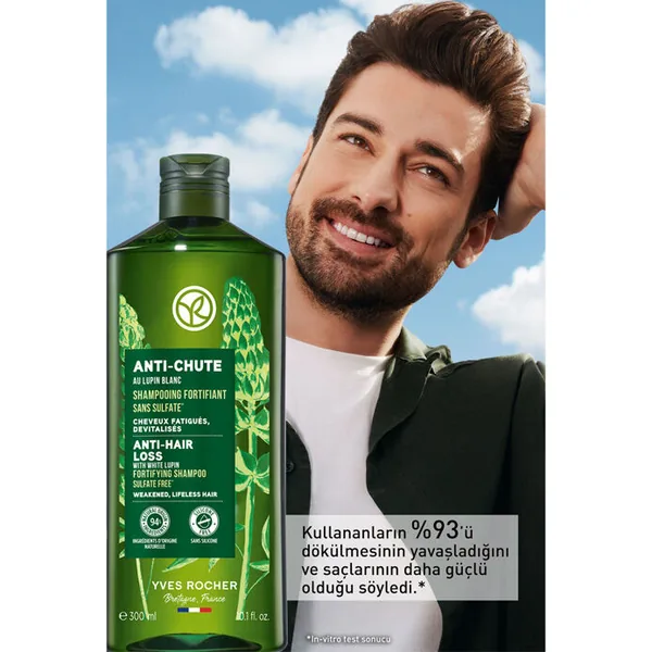 Yves Rocher Against Hair Loss Shampoo 300 ml 3