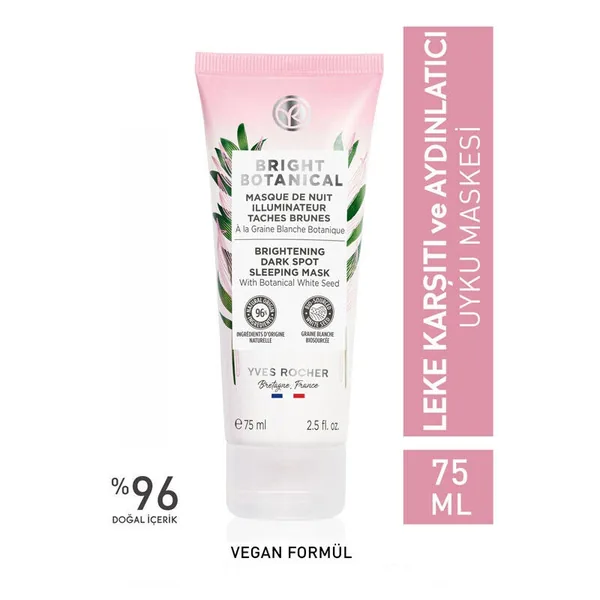 Yves Rocher Bright Botanical Anti-spot Brightening Sleep Mask 75 ml 3