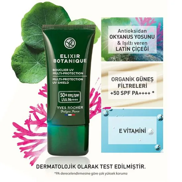 Yves Rocher Elixir Botanique Detoxifying SPF 50 Anti-aging Face Cream 30 ml 4