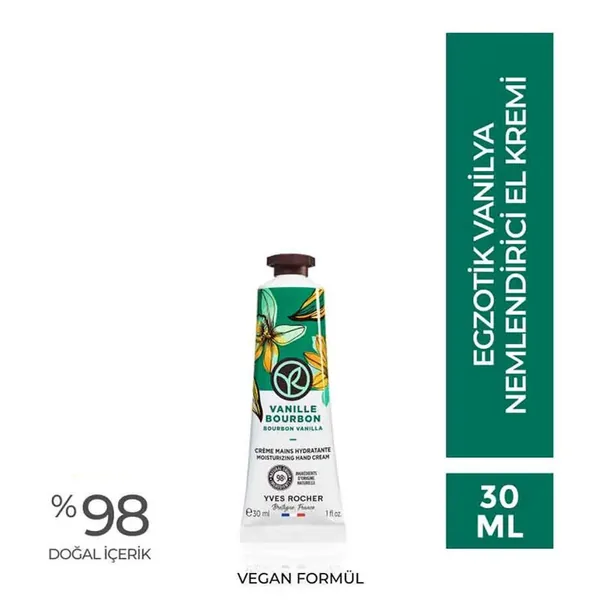 Yves Rocher Moisturizing Hand Cream Exotic Vanilla 30 ml 3