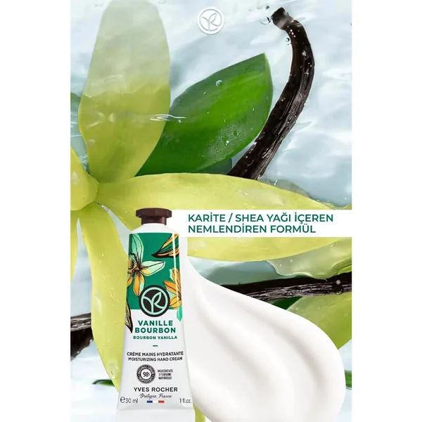 Yves Rocher Moisturizing Hand Cream Exotic Vanilla 30 ml 4