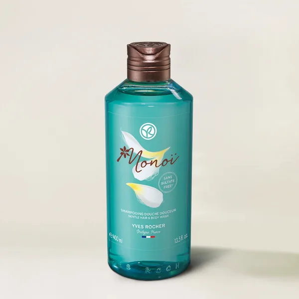 Yves Rocher Monoi Hair and Body Shampoo 400 ml 2