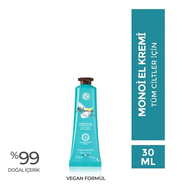 Yves Rocher Monoi Hand Cream 30 ml 2
