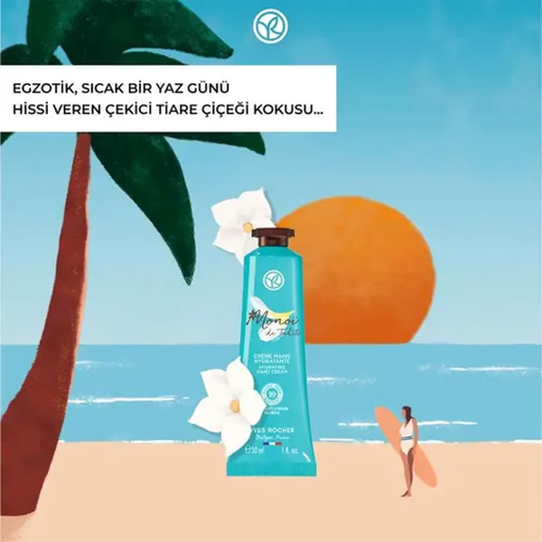 Yves Rocher Monoi Hand Cream 30 ml 3