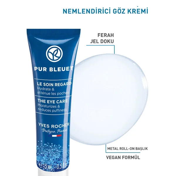 Yves Rocher Pur Bleuet Hydrating Eye Contour Cream 15 ml 4