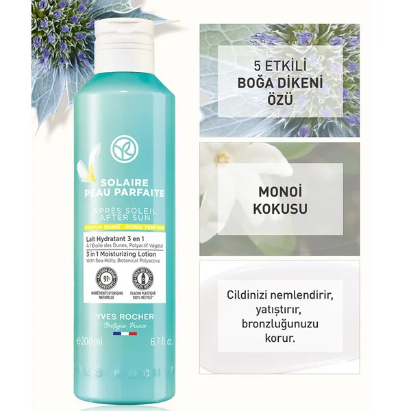 Yves Rocher Solaire Peau Parfaite 3 in 1 After Sun Moisturizing Milk 200 ml 4