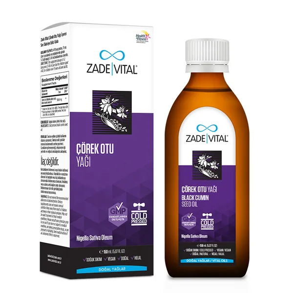 Zade Vital Black Seed Oil 150 ml 3
