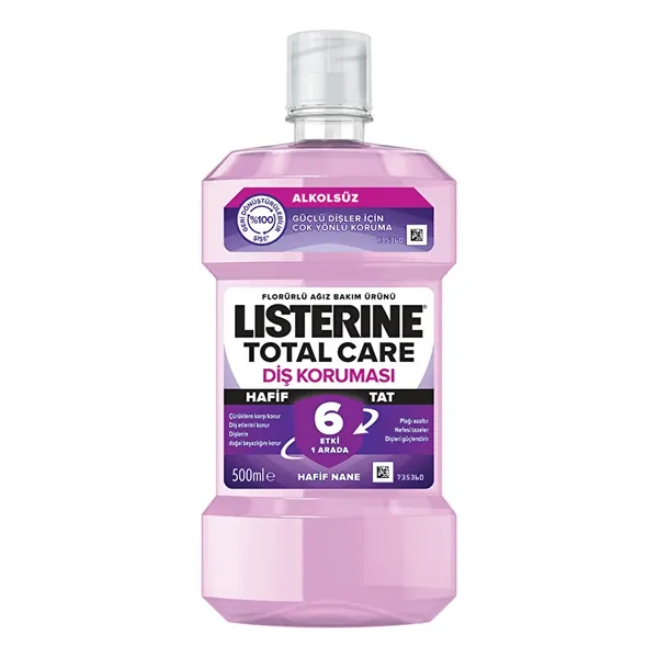 Listerine Total Care Zero Light Mint Mouth Care Product 500 ml 2