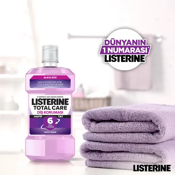 Listerine Total Care Zero Light Mint Mouth Care Product 500 ml 3