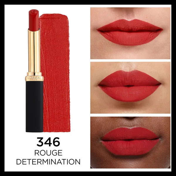 Loreal Paris Color Riche Intense Volume Matte Ruj - 346 Rouge Determination 5