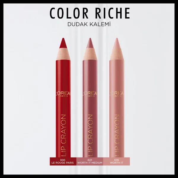 Loreal Paris Color Riche Dudak Kalemi - 300 Le Rouge Paris 5