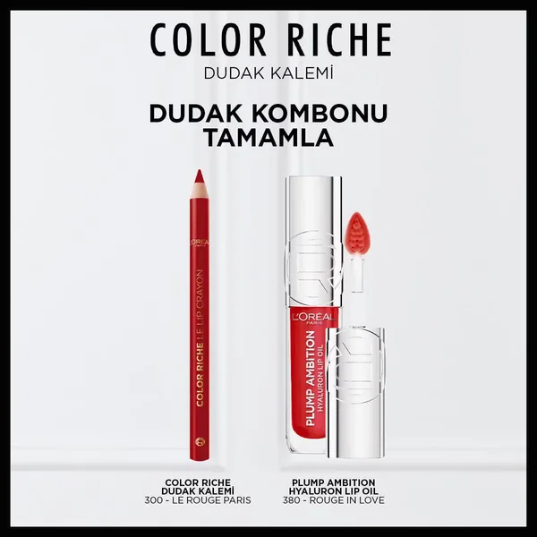 Loreal Paris Color Riche Dudak Kalemi - 300 Le Rouge Paris 6