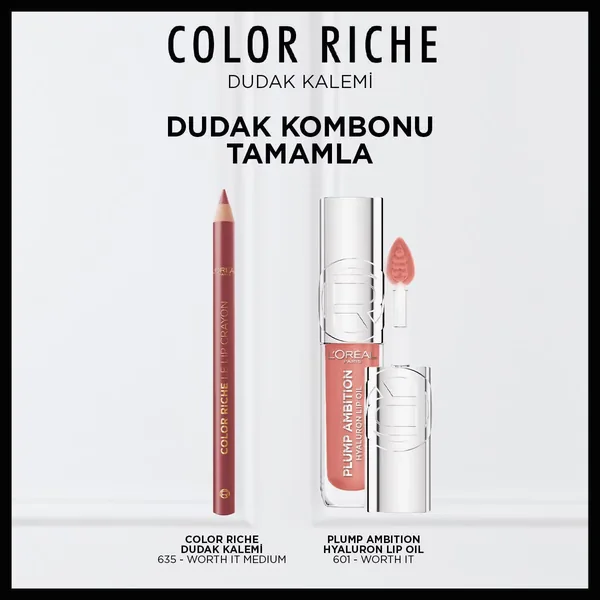 Карандаш для губ L'Oréal Paris Color Riche 635 Worth It Medium 5