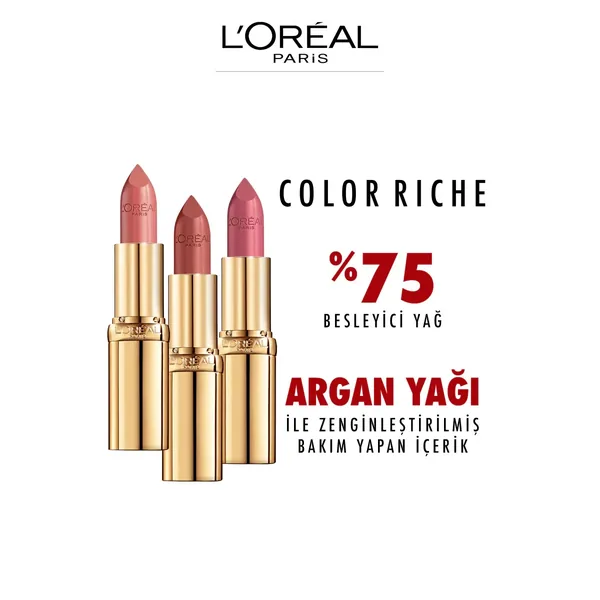 L'Oréal Paris Color Riche Satin Lippenstift 107 Seine Sunset 6