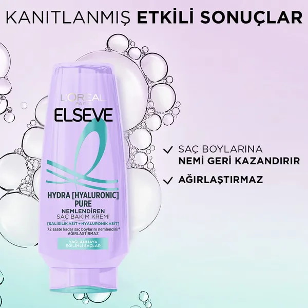 Крем для ухода за волосами L'Oréal Paris Elseve Hydra с гиалуроновой кислотой и салициловой кислотой 250 мл 6