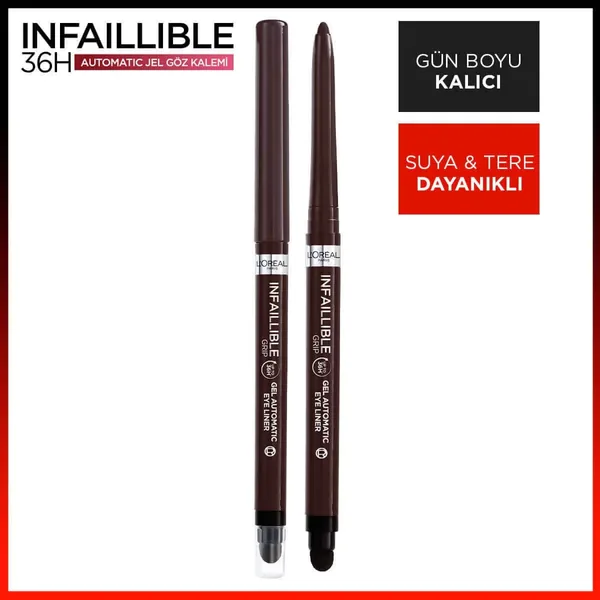 Loreal Paris Gel Infaillable Auto Liner Brown Eyeliner 004