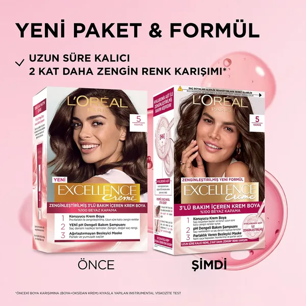 L'Oréal Paris Excellence Crème 5 Braun Haarfarbe 4