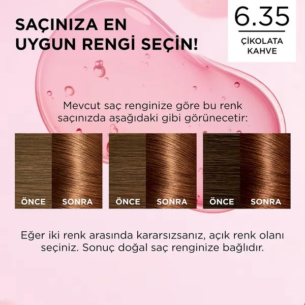 Loreal Paris Excellence Creme Hair Color 6.35 Chocolate Brown 5
