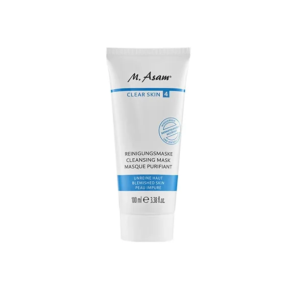 M. Asam CLEAR SKIN Mattifying Purifying %10 Kaolin Clay Mask for Oily Skin 100 ml