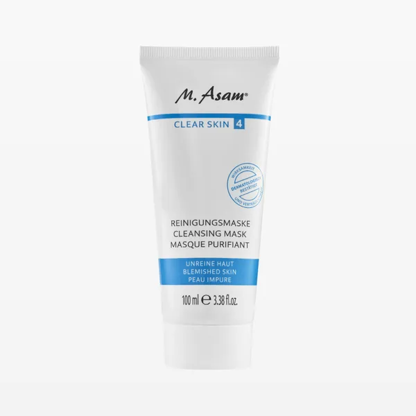 M. Asam CLEAR SKIN Mattifying Purifying %10 Kaolin Clay Mask for Oily Skin 100 ml 2