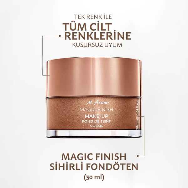 M. Asam Magic Finish Foundation Primer Concealer and Powder 30 ml 3