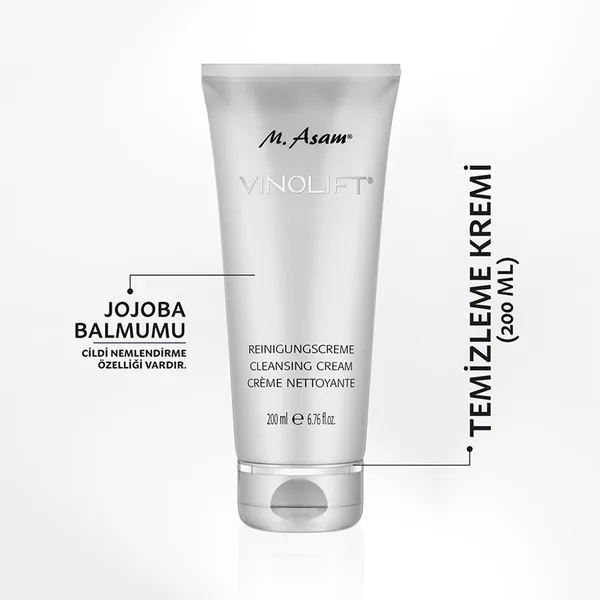 M. Asam VINOLIFT Exfoliating Purifying Face Cleansing Cream 200 ml 2