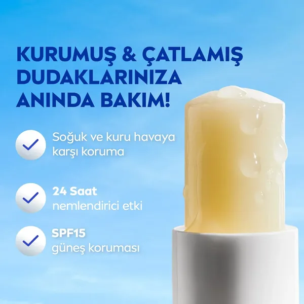 Nivea Lip Med Repair SPF 15 Lip Care Cream 4,8gr 3