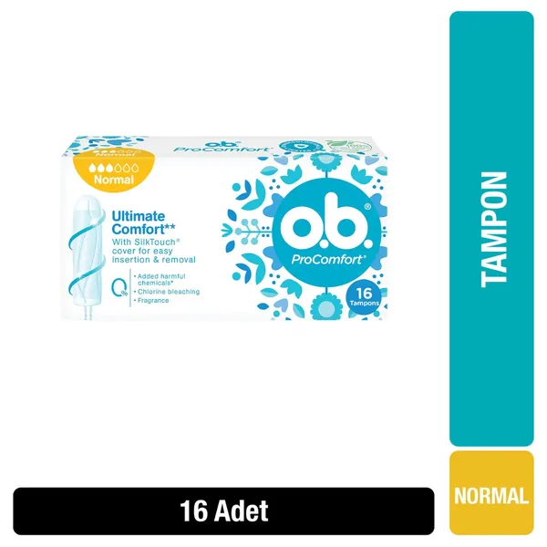 o.b.® ProComfort Normal Tampons für leichte bis mittlere Flüsse 16 Stück 3