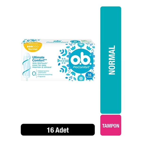 o.b.® ProComfort Normal Tampons für leichte bis mittlere Flüsse 16 Stück 4