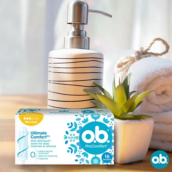 o.b.® ProComfort Normal Tampons für leichte bis mittlere Flüsse 16 Stück 5