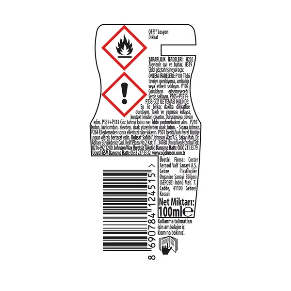 Off Aqua Sinekkovar 100ml Mückenspray 4