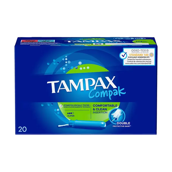 Tampax Compak Super Tampon 20 pcs 2