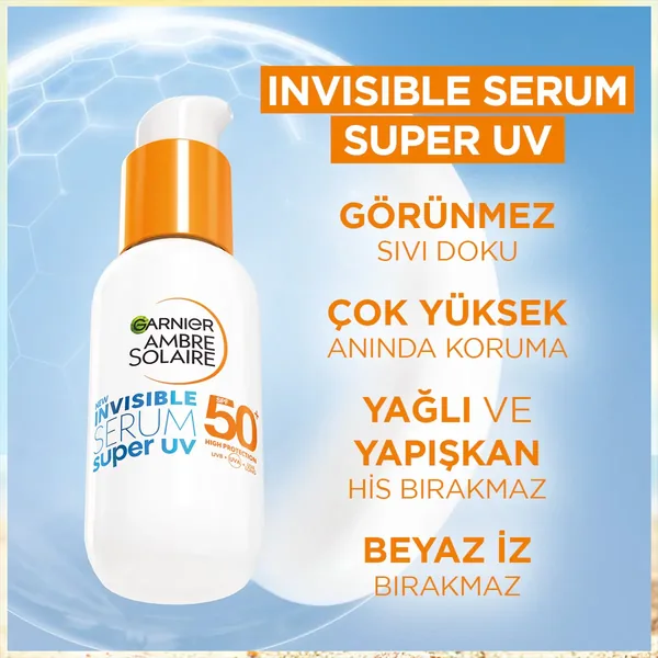 Garnier Ambre Solaire Invisible Serum Super UV Sun Protection Serum 30 ml 2