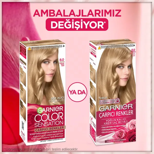 Краска для волос Garnier Color Naturals № 8 Яркий Темный Блондин 1 шт 6