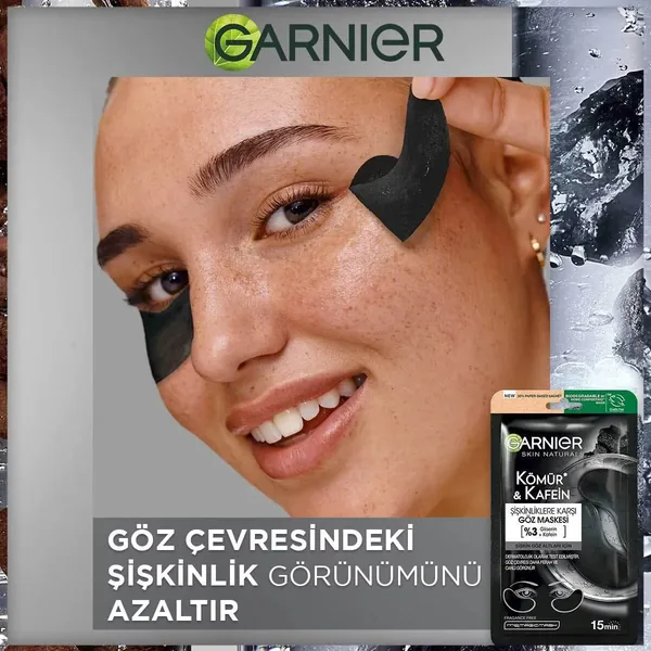 Garnier Charcoal & Caffeine Eye Mask 5gr 2