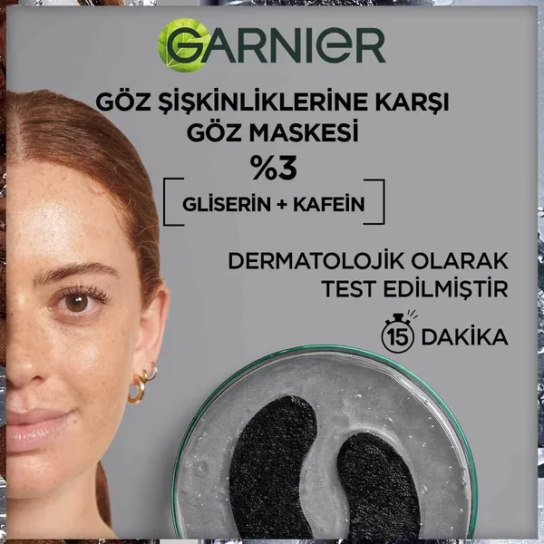 Garnier Charcoal & Caffeine Eye Mask 5gr 3