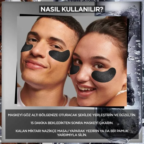 Garnier Charcoal & Caffeine Eye Mask 5gr 5