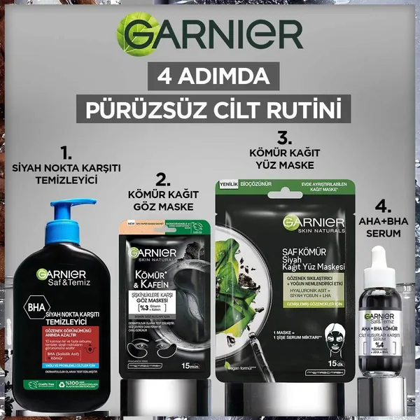 Garnier Charcoal & Caffeine Eye Mask 5gr 6