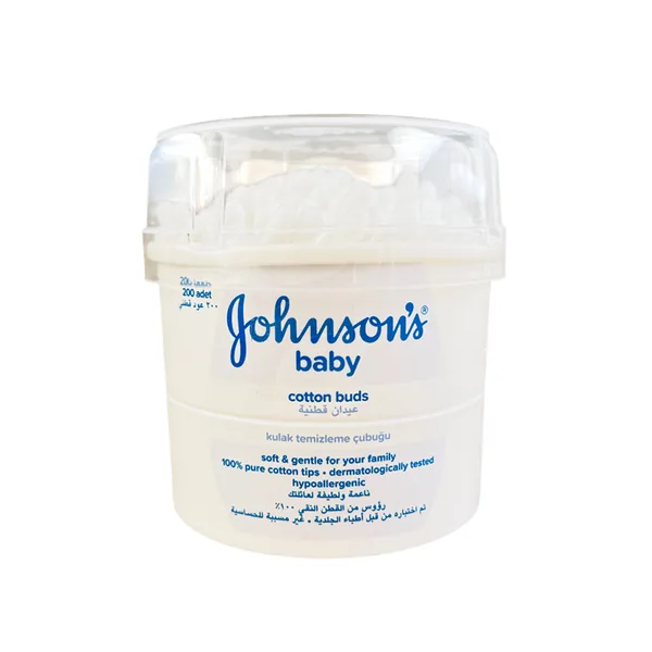 Johnsons Cotton Buds Ear Cleaning Swab 200 pcs