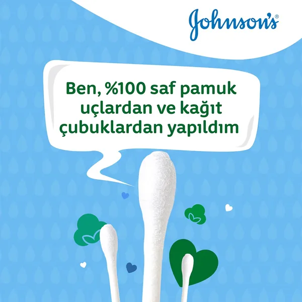Johnsons Cotton Buds Ear Cleaning Swab 200 pcs 2