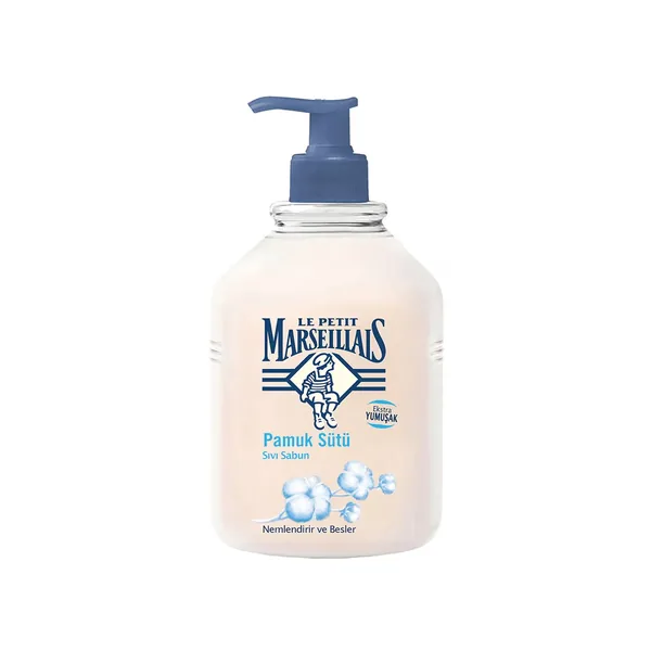 Le Petit Marseillais Cotton Milk Liquid Soap 500 ml 3