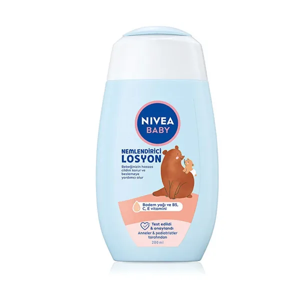 Увлажняющий крем для детей 200 мл от Nivea Baby 2