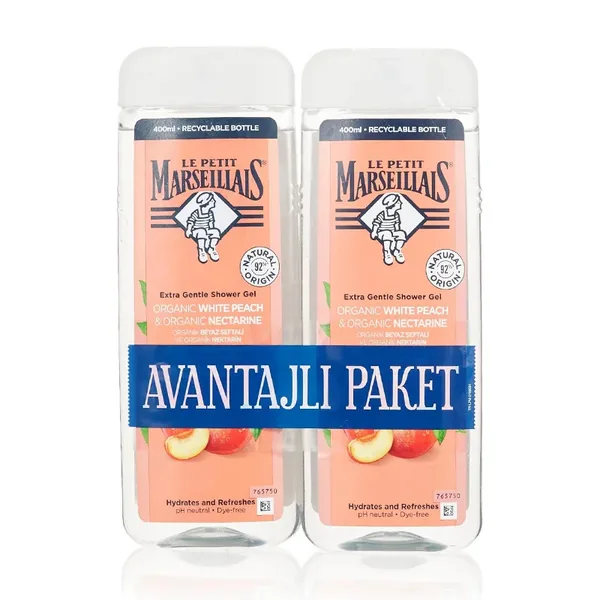 Peau Douce & Hydratée : Gel Douche Pêche Nectarine 2