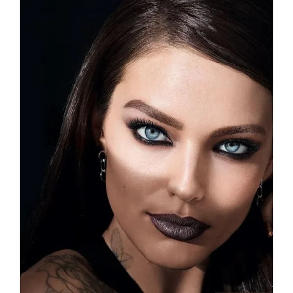 Maybelline جل حواجب تاتو من مايبيلين بني داكن جل حواجب يدوم طويلًا 4