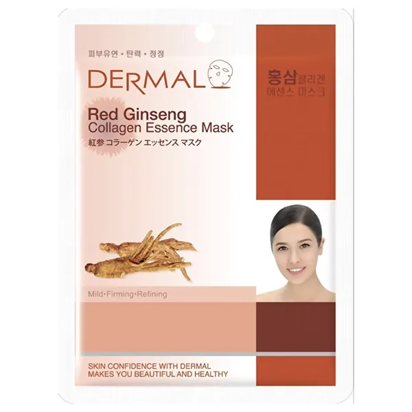 Dermal Red Ginseng Extract Collagen Mask 23 gr 3