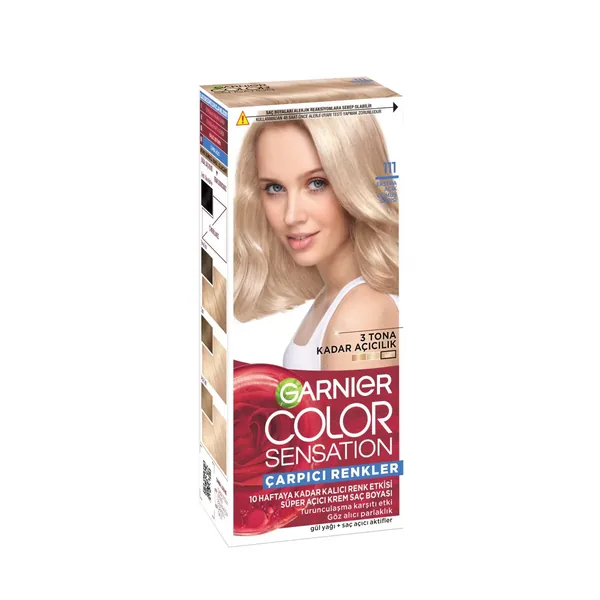 Garnier Vibrant Colors Hair Color 111 Extra Light Silver Blonde 2