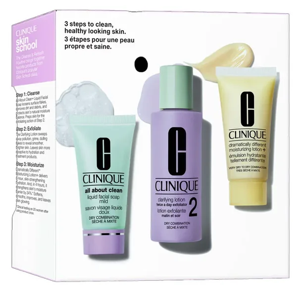 Clinique 3-Step Skin Care Set - Skin Type 2 2