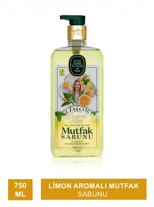 Eyüp Sabri Tuncer Lemon Scented Kitchen Soap 750 ml 2