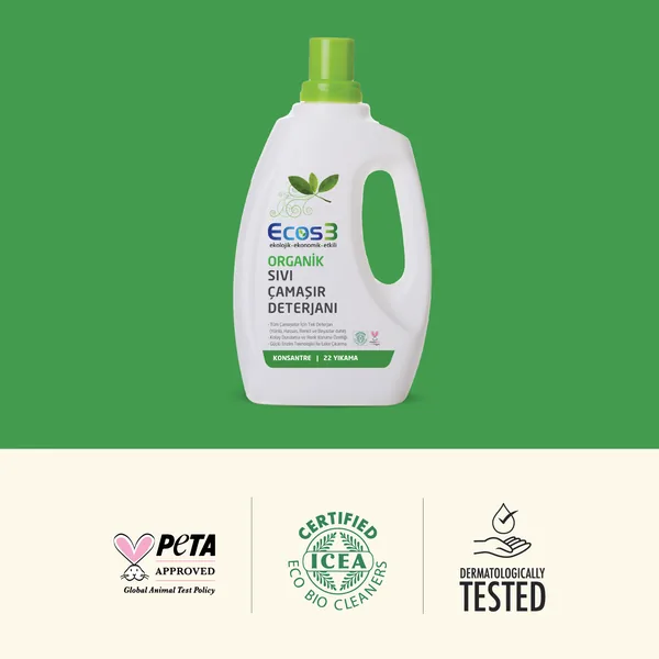 Ecos3 Ultra Konzentriertes Waschmittel 750ml 3