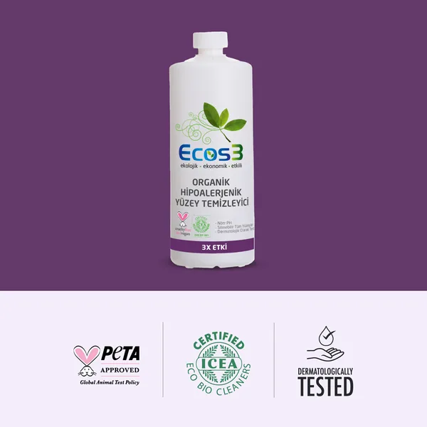 حقق نظافة بيئية فائقة مع منظف Ecos3 المضاد للحساسية 4